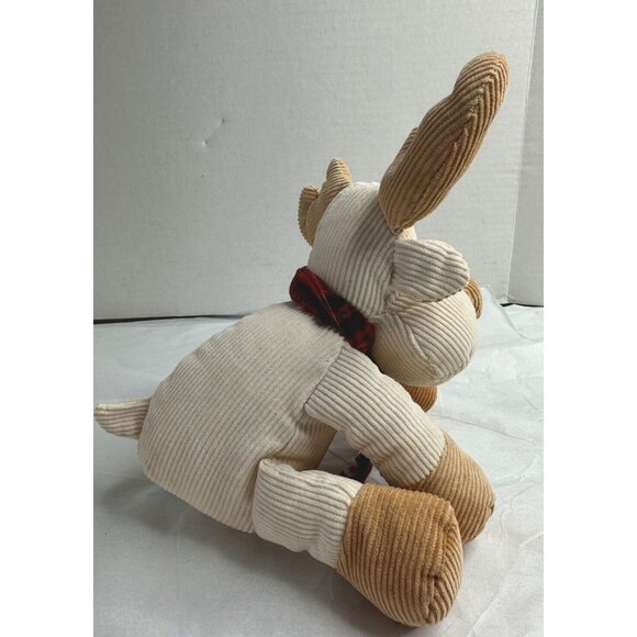 All Mine Corduroy Moose Scarf Holiday Plush Stuffed Animal 6" Baby Shower Gift - Picture 5 of 7